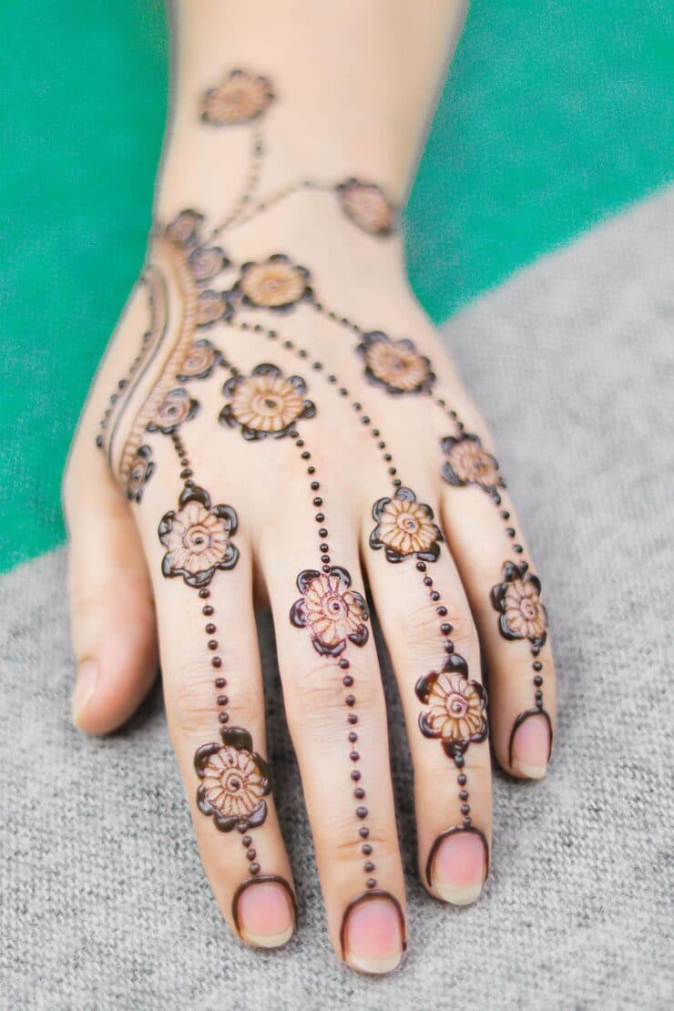 Minimal / Floral Mehndi